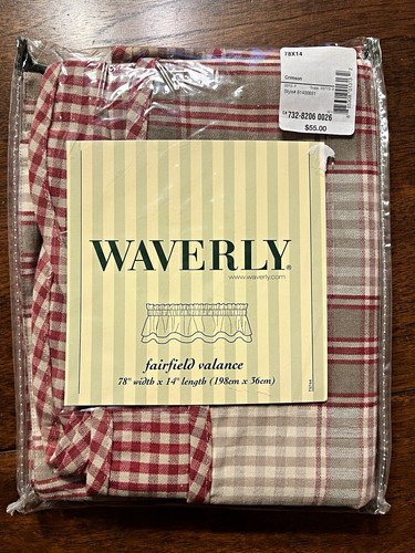 Waverly fairfield valance - fairfield,