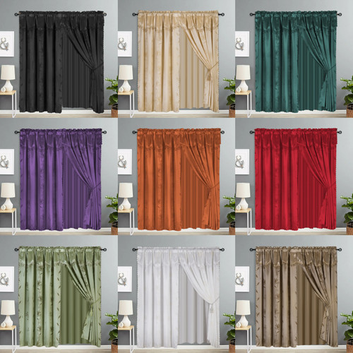 Panel window curtain set - 2,